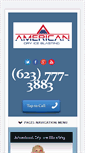 Mobile Screenshot of americandryiceblasting.com